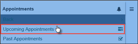 AccessUpcomingAppts