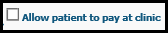 Allowpatienttopayatclinic